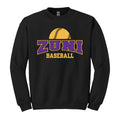 Zuni Baseball Crewneck Sweatshirt