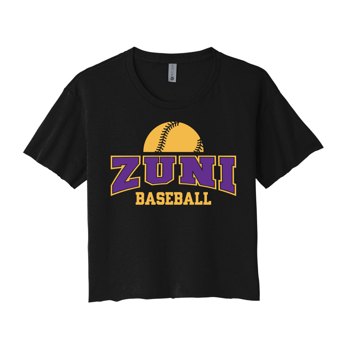 Zuni Baseball Cropped Tee