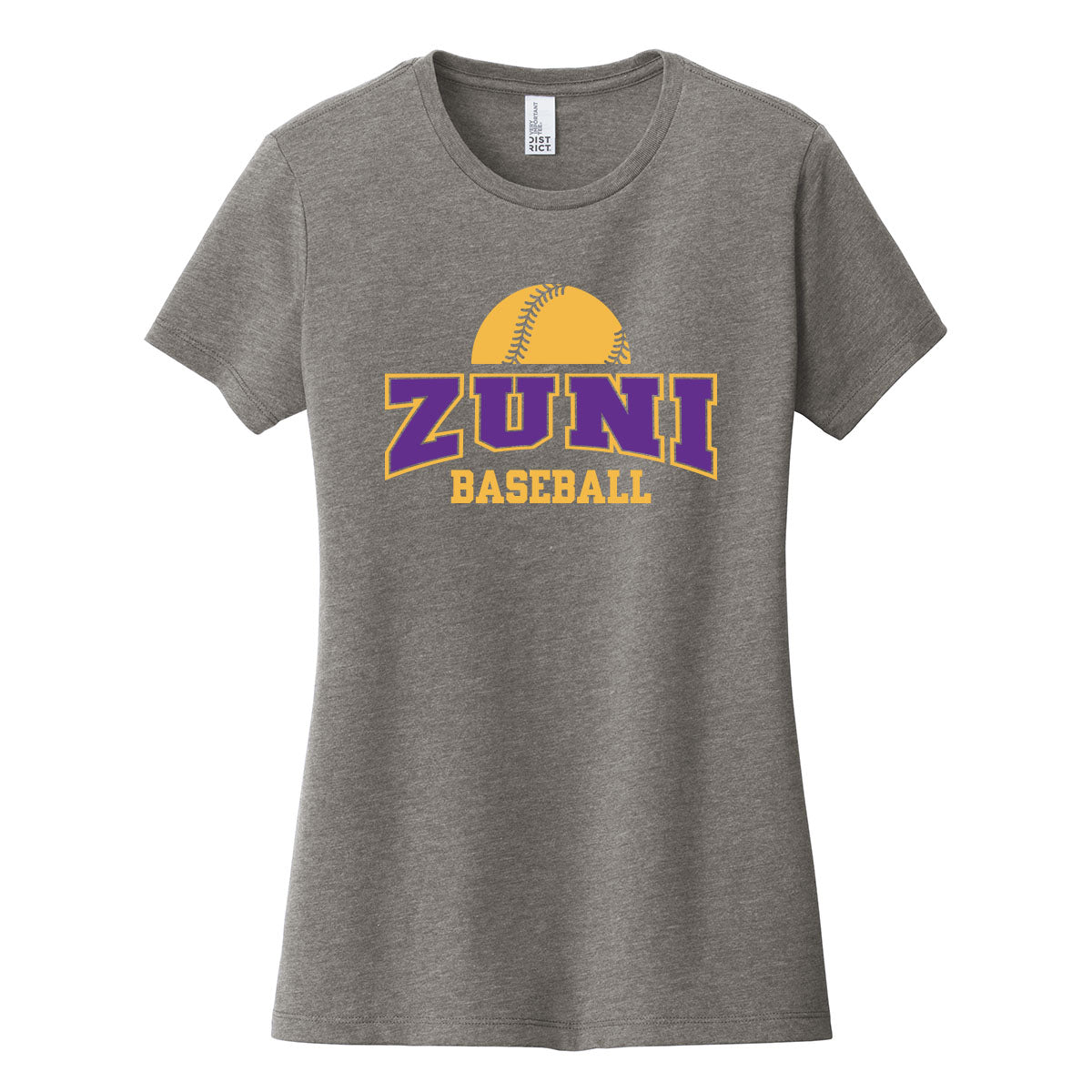 Zuni Baseball Women's Fitted Tee