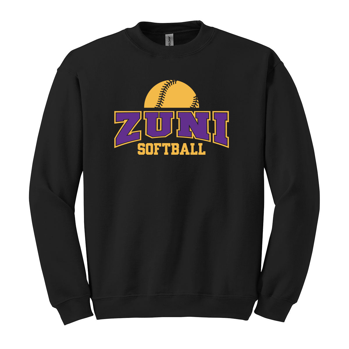 Zuni Softball Crewneck Sweatshirt