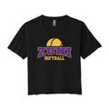 Zuni Softball Cropped Tee