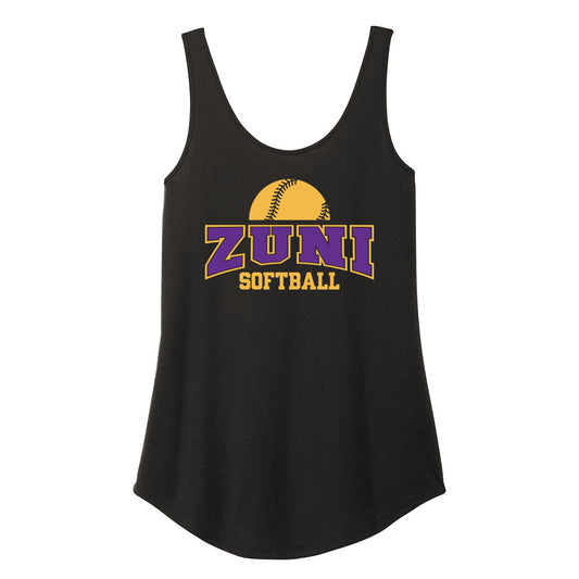 Zuni Softball Women's Tank Top