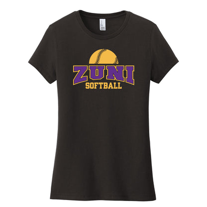 Zuni Softball Women's Fitted Tee