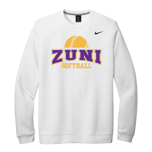 Zuni Softball Nike Crewneck Sweatshirt