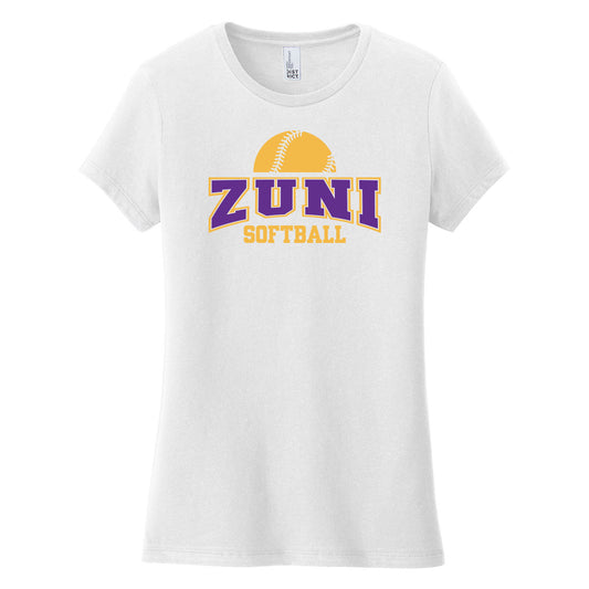 Zuni Softball Women's Fitted Tee