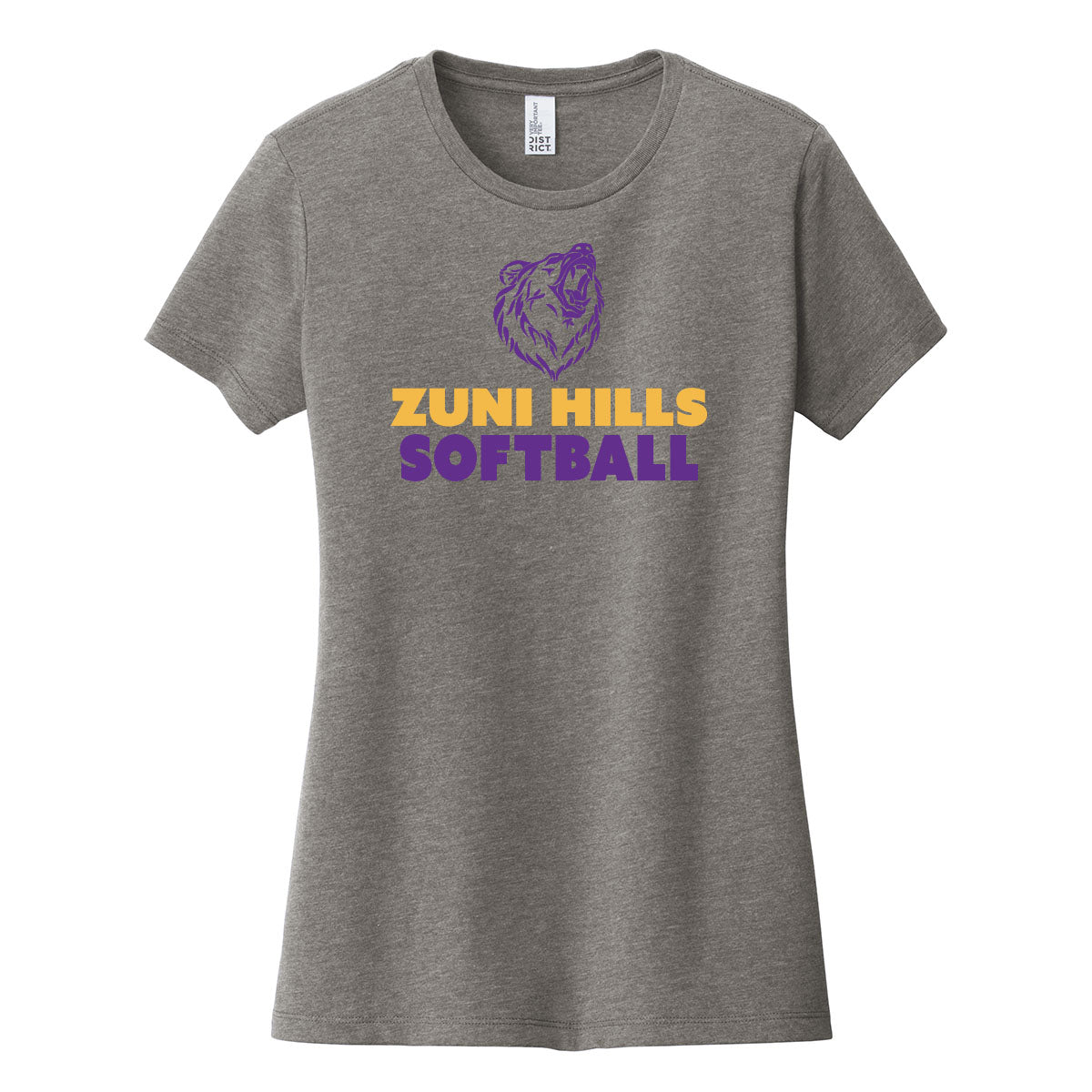 Grizzly Softball Women's Fitted Tee