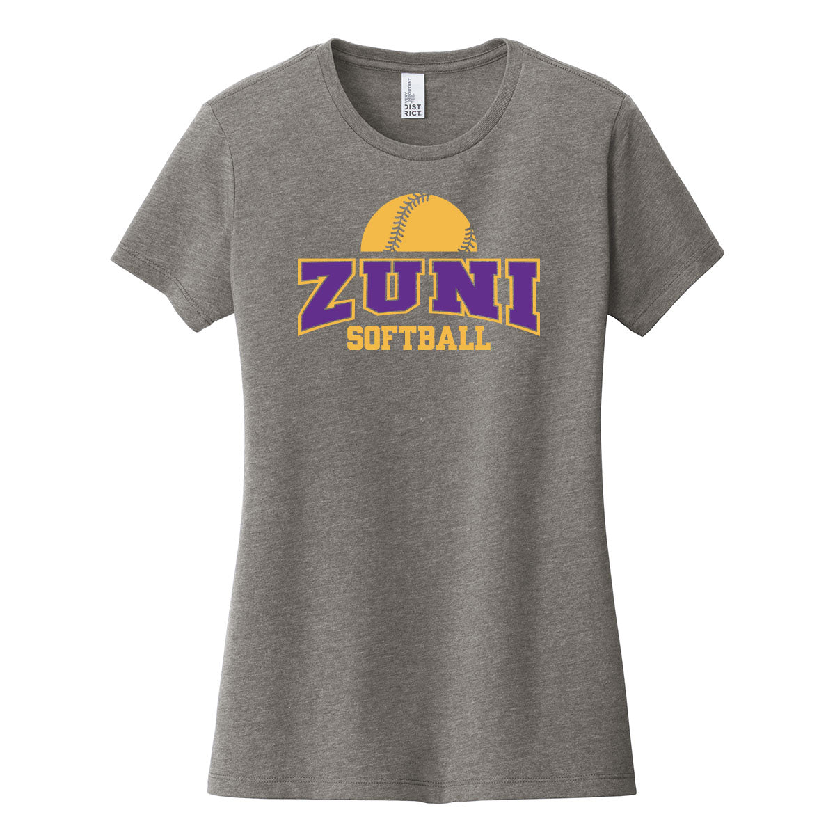 Zuni Softball Women's Fitted Tee