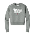 Lake Pleasant Cross Country Cropped Crewneck Sweatshirt