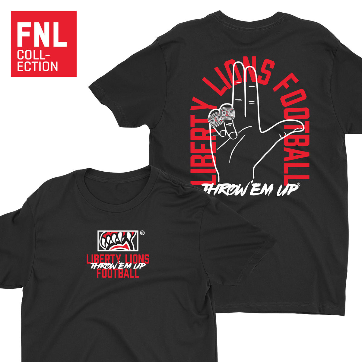 Throw'em Up Tee