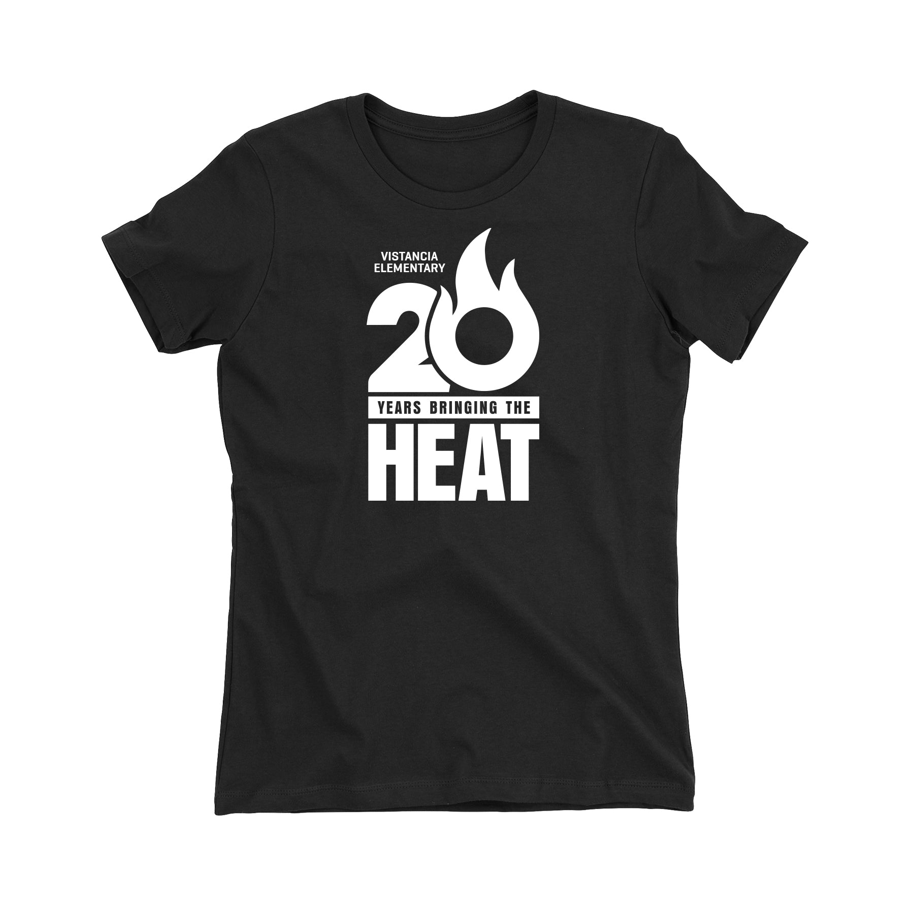 20 Years Bringing The Heat Women's Fit Tee