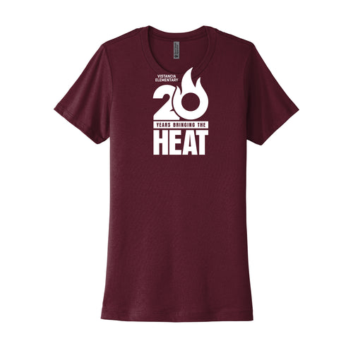 20 Years Bringing The Heat Women's Fit Tee