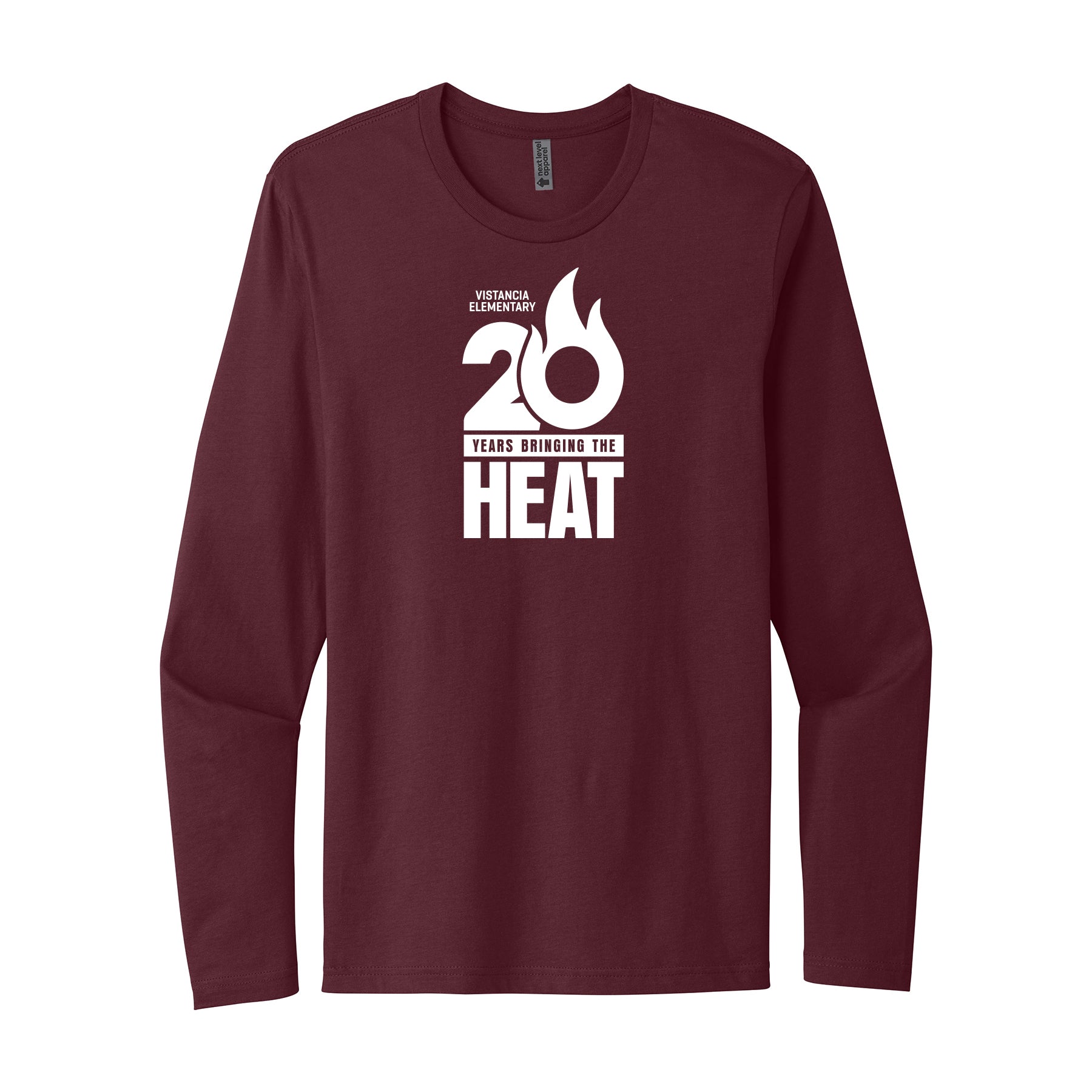 20 Years Bringing The Heat Long Sleeve Tee