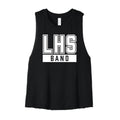 LHS Band Cropped Racerback Tank