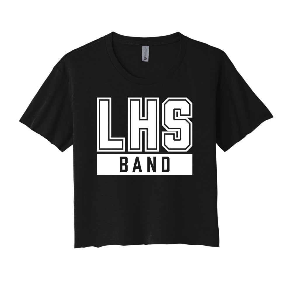 LHS Band Cropped Tee