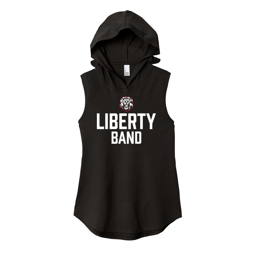 Liberty Band Ladies Hooded Sleeveless Tee