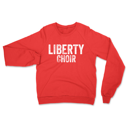 Liberty Choir Distressed Crewneck Sweatshirt
