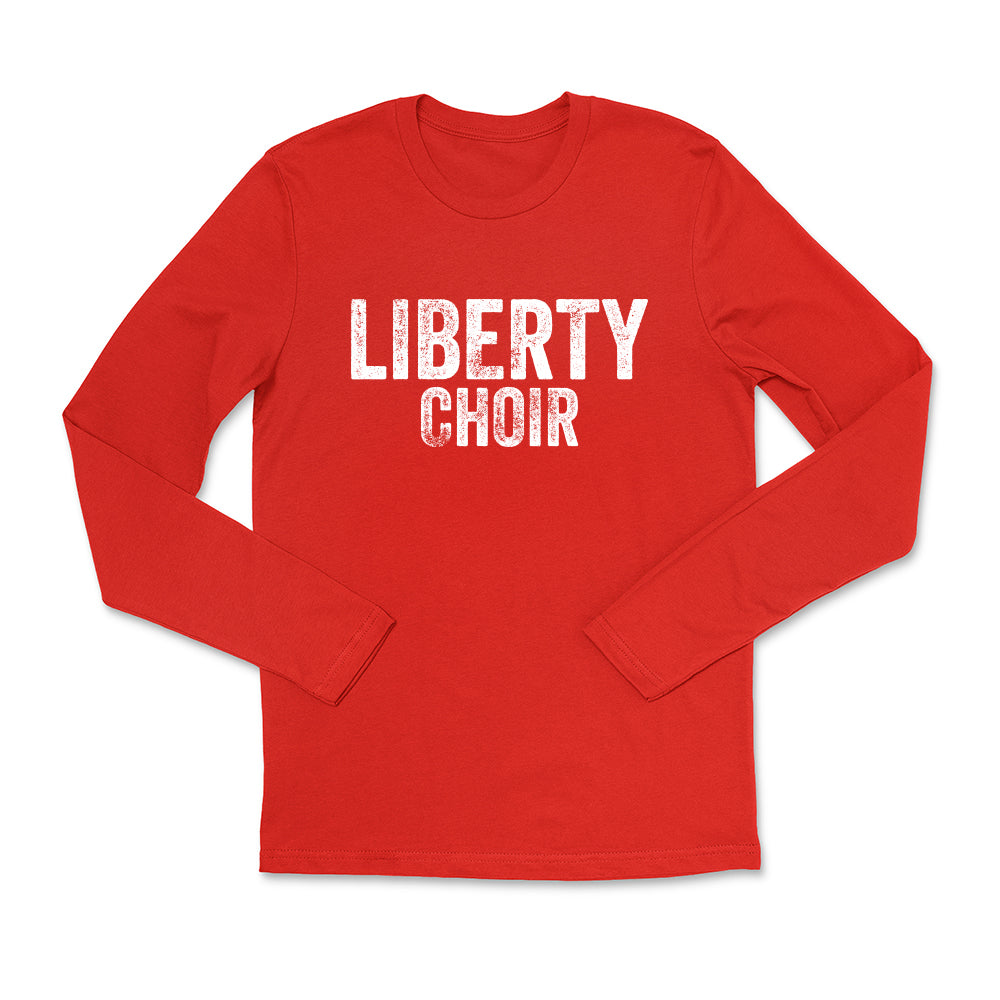 Liberty Choir Distressed Long Sleeve Tee