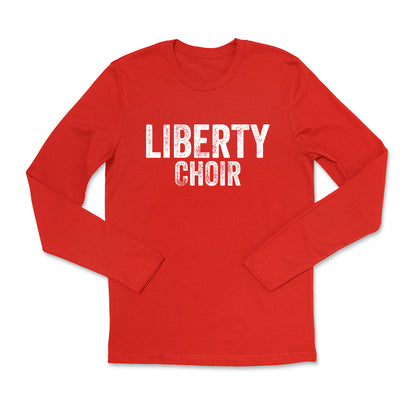 Liberty Choir Distressed Long Sleeve Tee