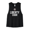 Liberty Choir Cropped Racerback Tank