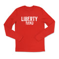 Distressed Liberty Band Long Sleeve Tee