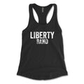 Distressed Liberty Band Women's Racerback Tank