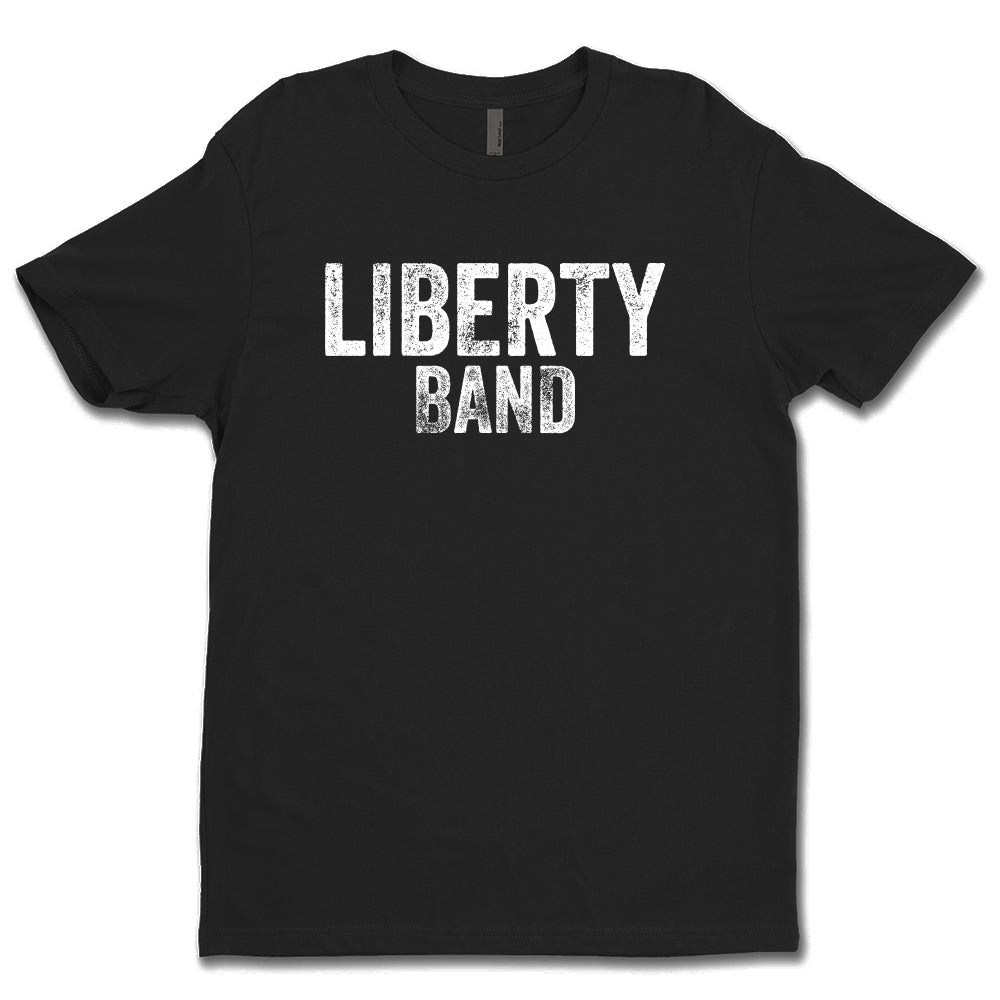 Distressed Liberty Band Unisex Tee