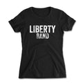 Distressed Liberty Band Women's Fitted Tee