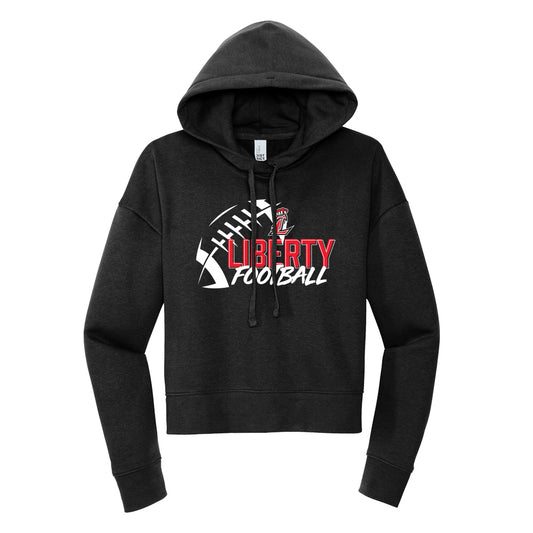 Liberty Football Cropped Hoodie