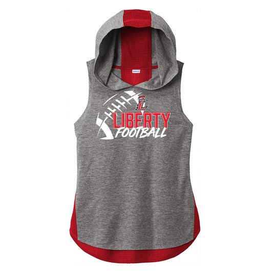 Liberty Football Women's Performance Tank Hoodie