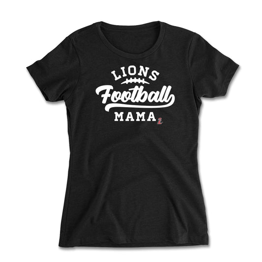 Lions Football Mama Women's Fitted Tee