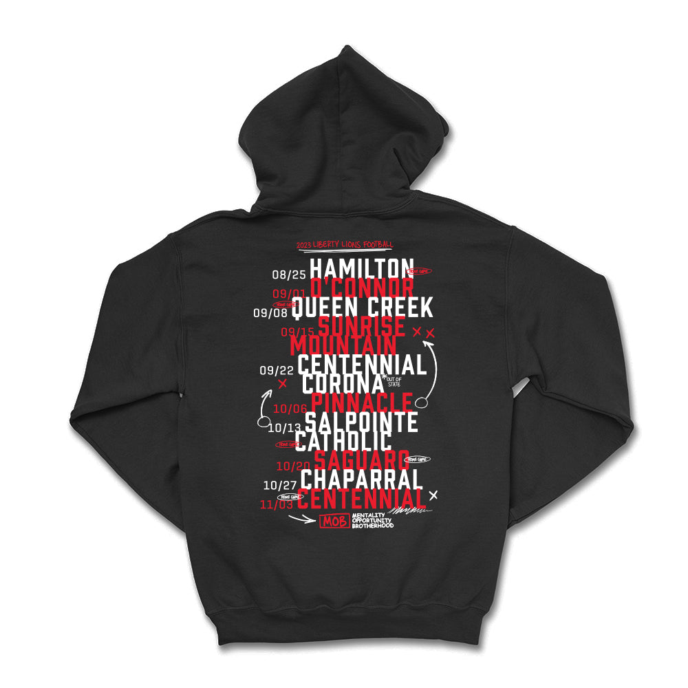 2023 Game Day Schedule Hoodie