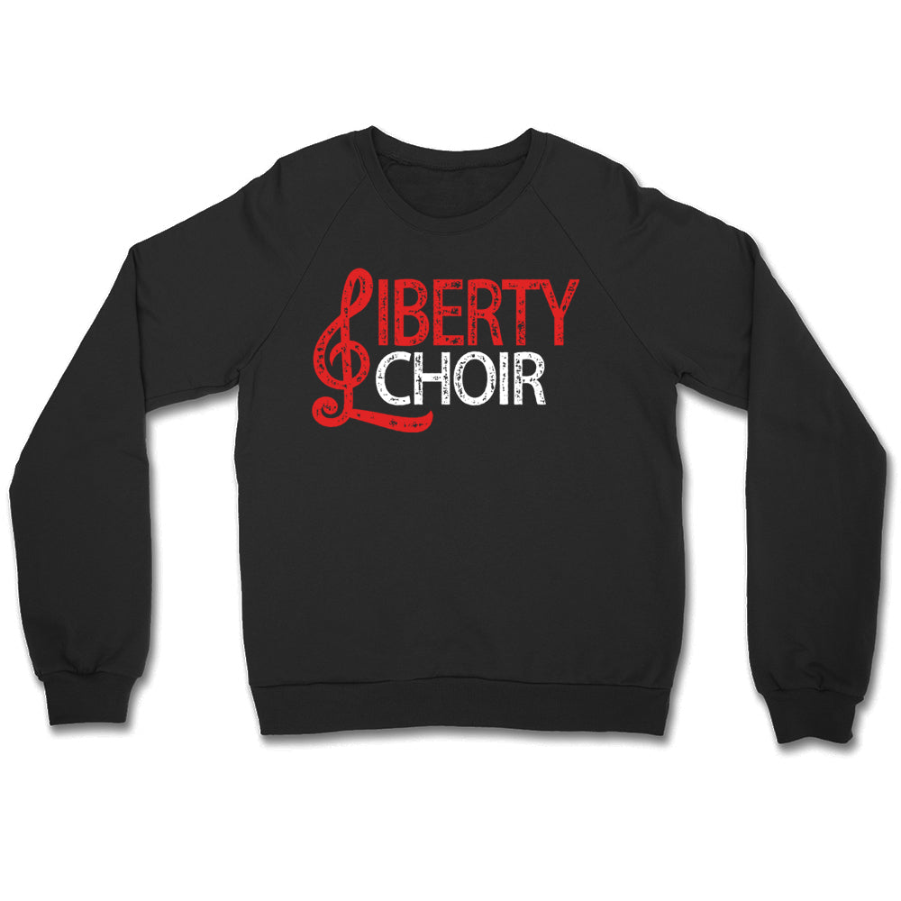 Distressed Liberty Lions Choir Crewneck Sweatshirt