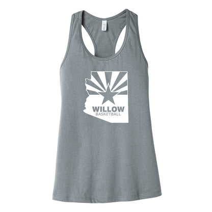 Willow Basketball Racerback Tank