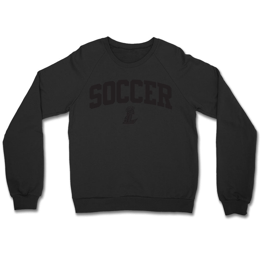 Liberty Black on Black Soccer Crewneck Sweatshirt