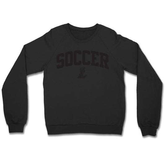 Liberty Black on Black Soccer Crewneck Sweatshirt