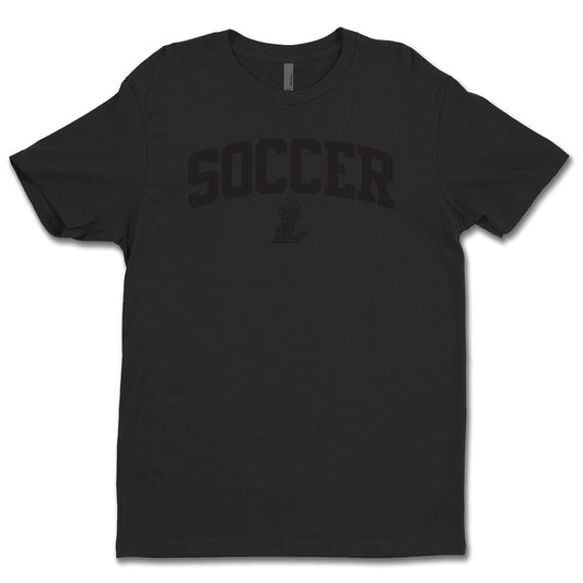 Liberty Black on Black Soccer Unisex Tee