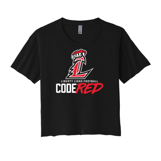 Code Red Cropped Tee