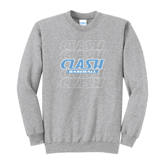 Clash Repeat Crewneck Sweatshirt