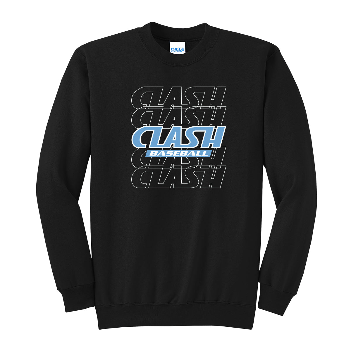 Clash Repeat Crewneck Sweatshirt