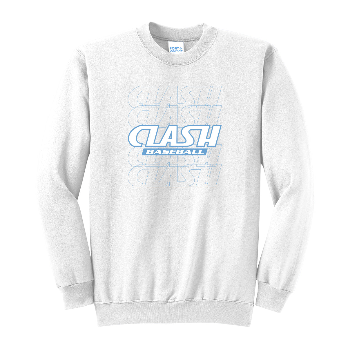 Clash Repeat Crewneck Sweatshirt