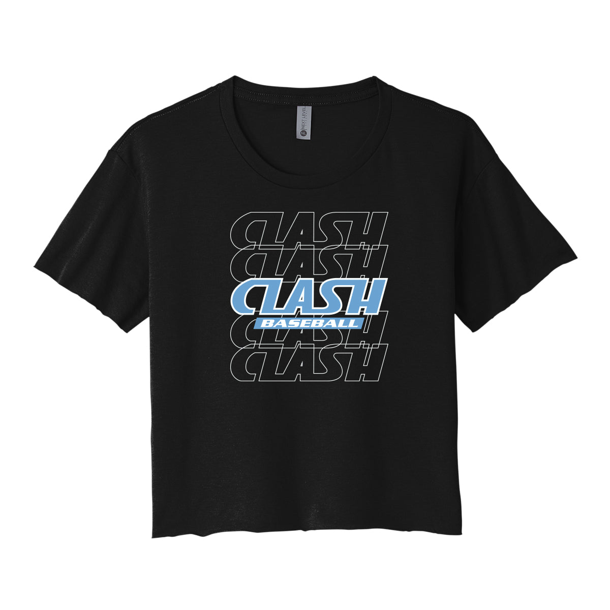 Clash Repeat Women's Cropped Tee