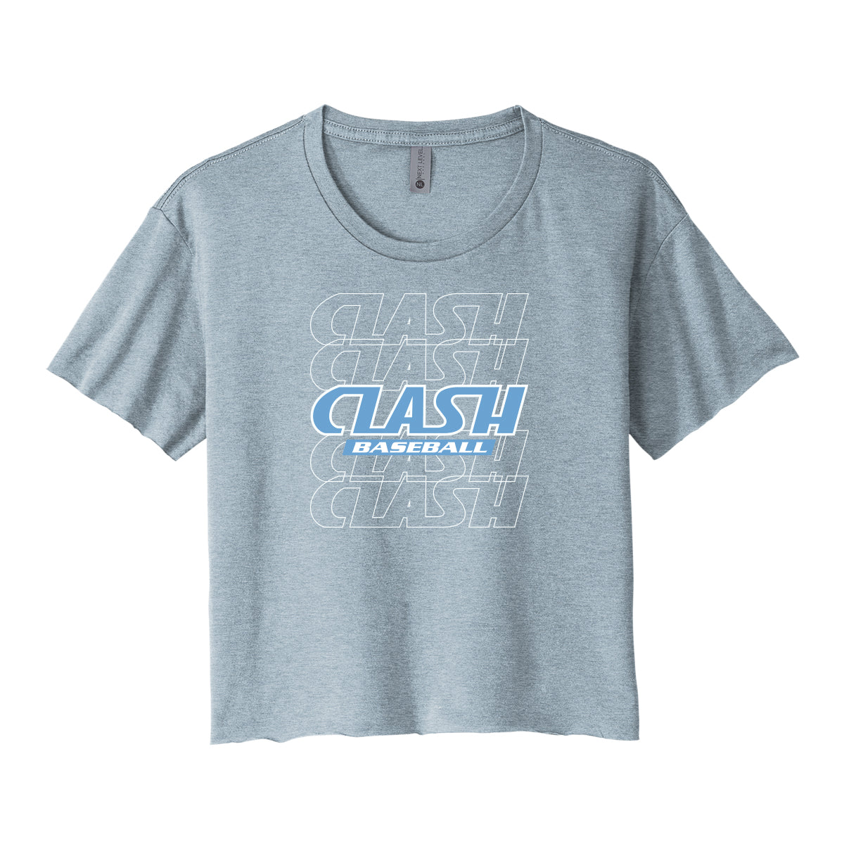 Clash Repeat Women's Cropped Tee