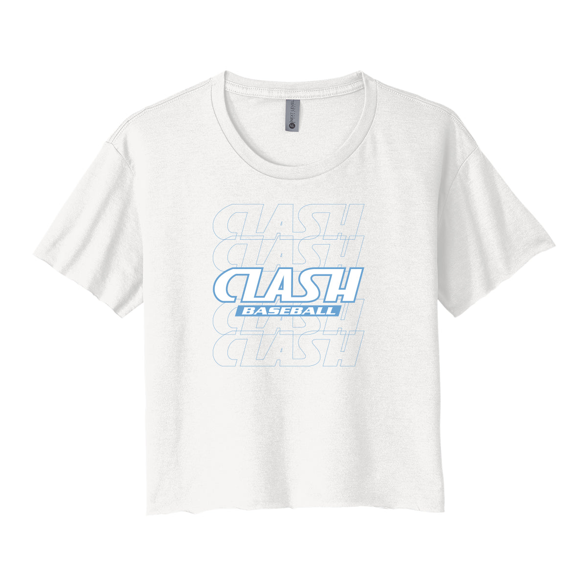 Clash Repeat Women's Cropped Tee