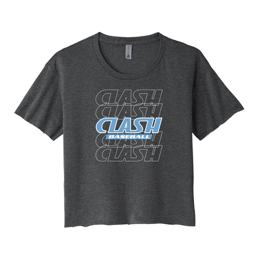 Clash Repeat Women's Cropped Tee