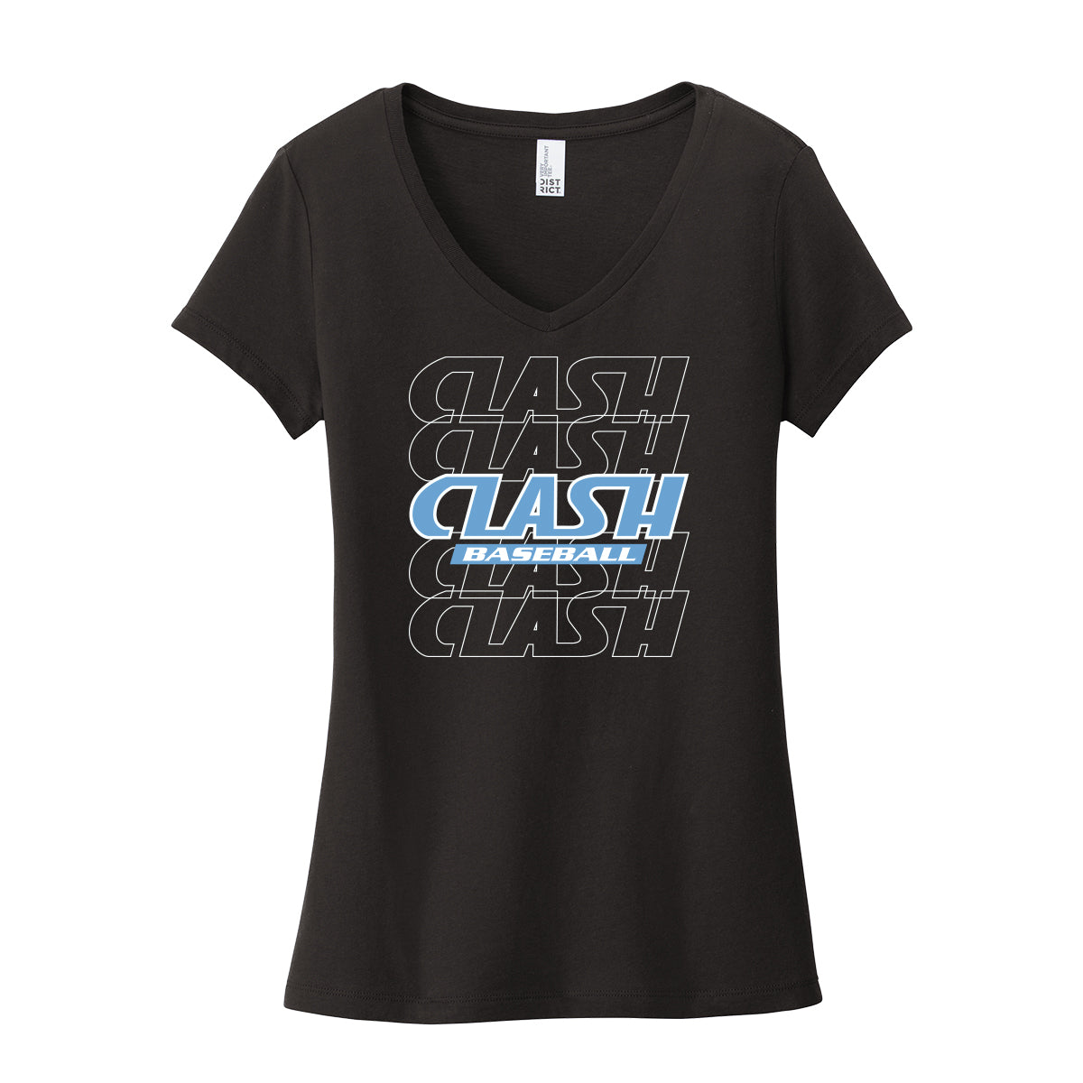 Clash Repeat Women's V-Neck Tee