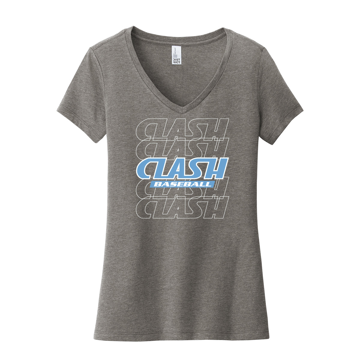 Clash Repeat Women's V-Neck Tee