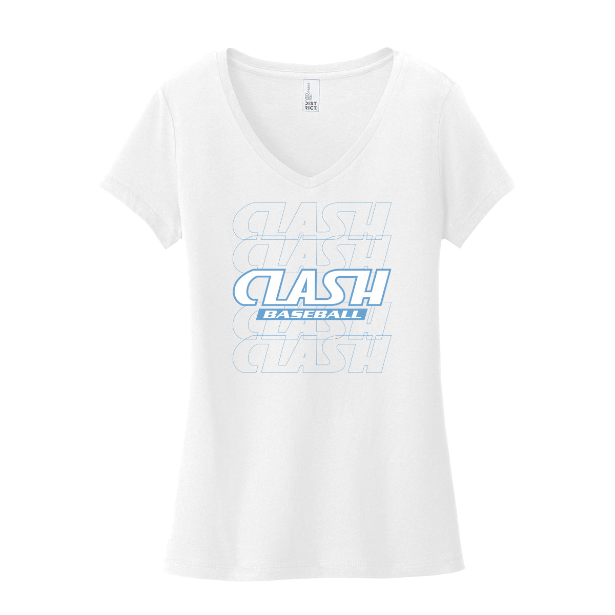 Clash Repeat Women's V-Neck Tee