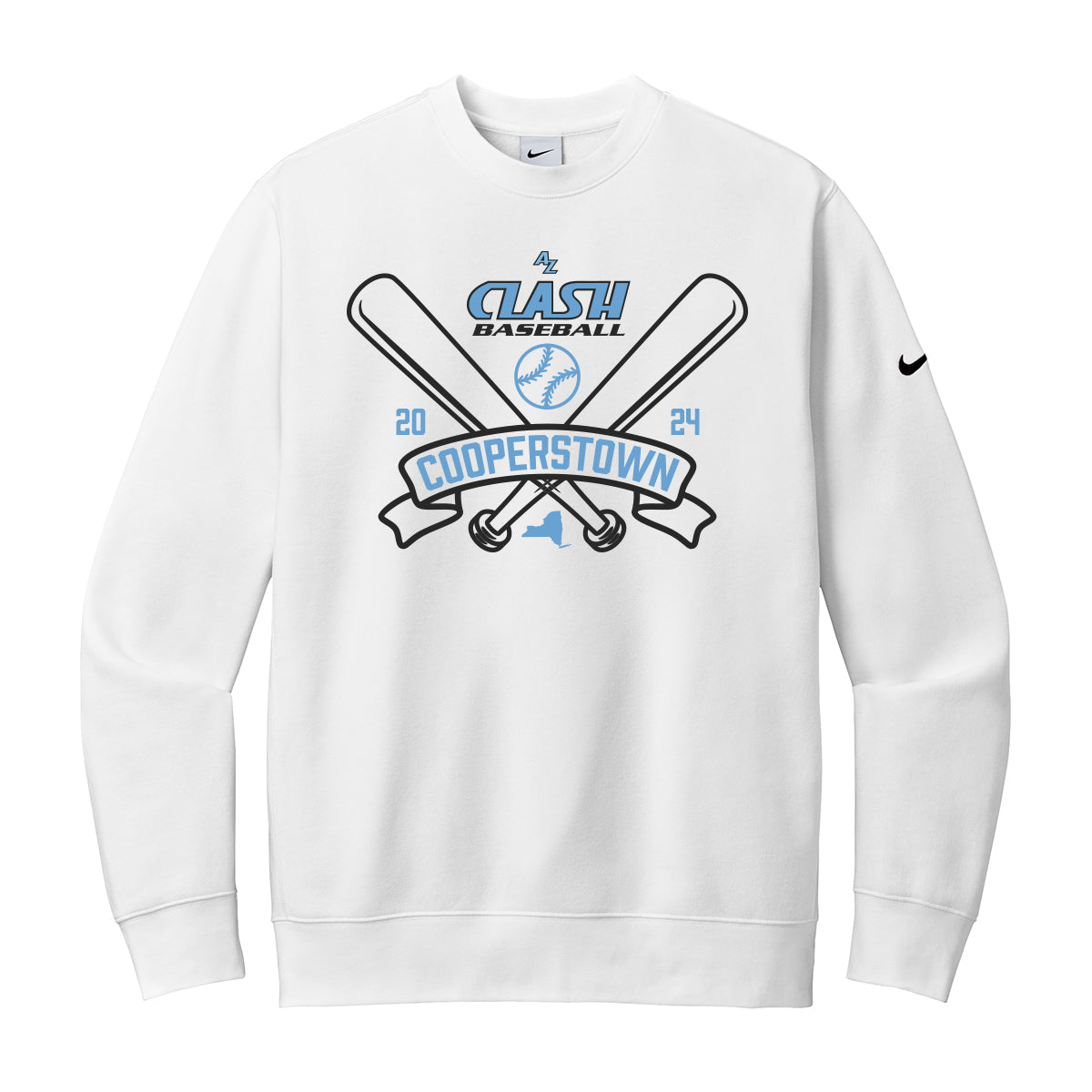 AZ Clash Cooperstown Nike Crewneck Sweatshirt