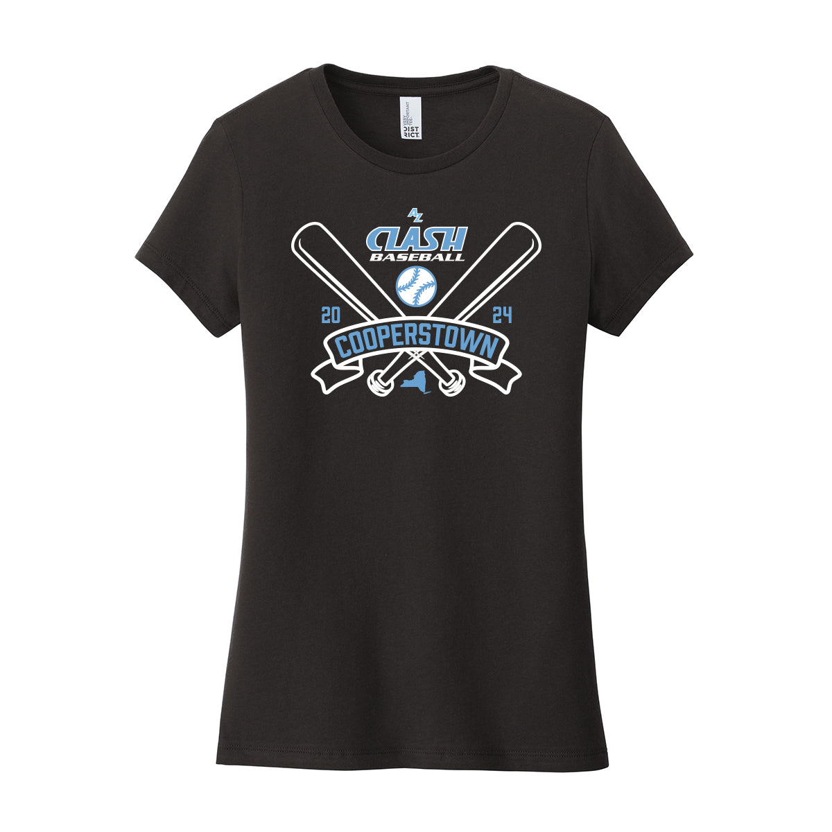 AZ Clash Cooperstown Women's Fitted Tee