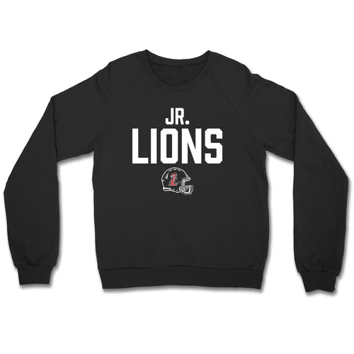 Jr. Lions Helmet Unisex Crewneck Sweatshirt